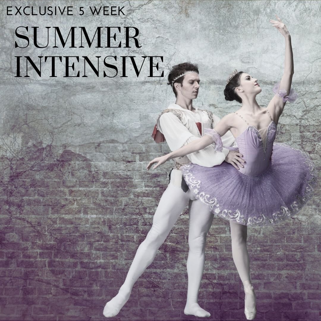 Pre-professional dancers performing Le Corsaire for 2024 Summer Intensive at the Russian Ballet Orlando