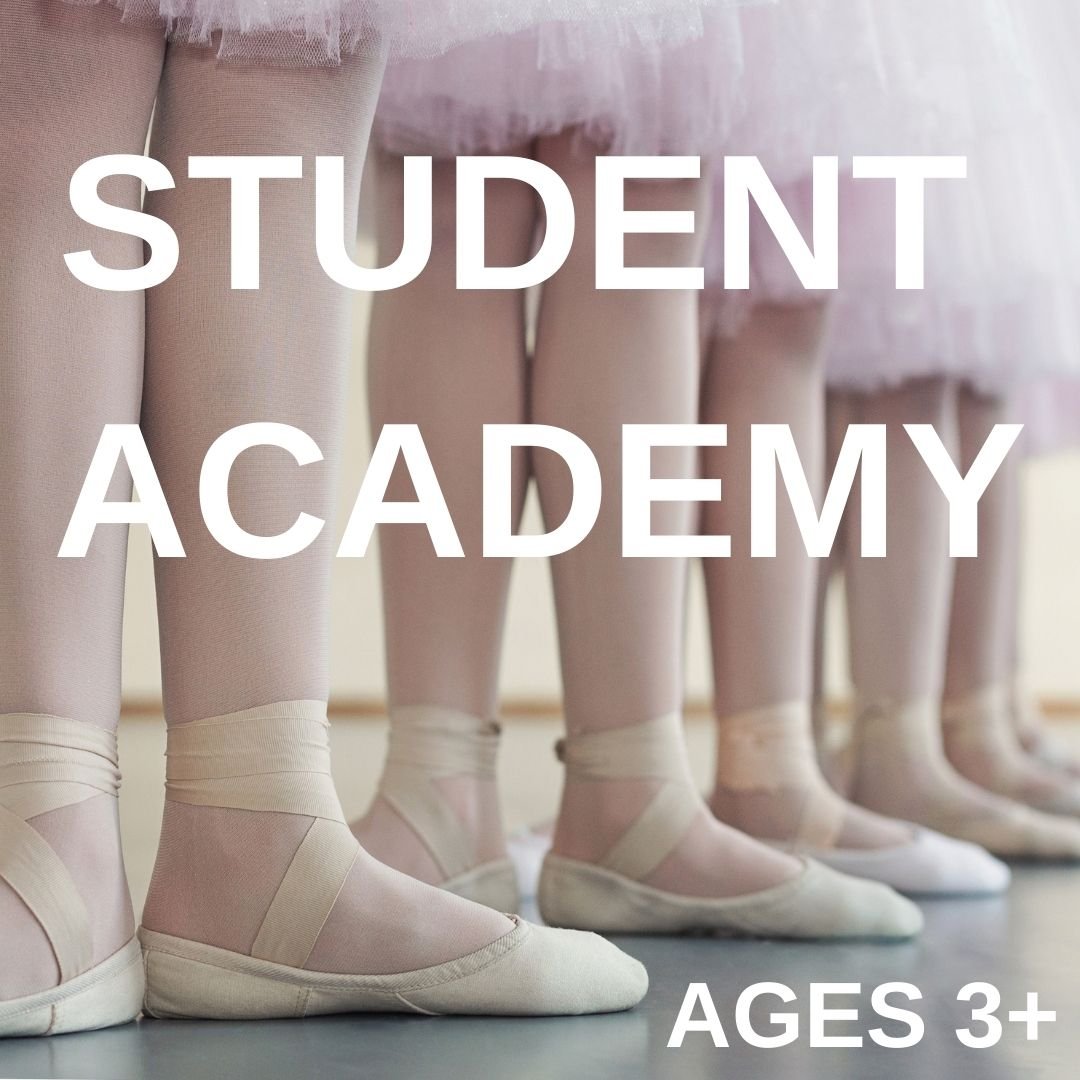 Youth ballet program with dancers taking ballet daily ballet class